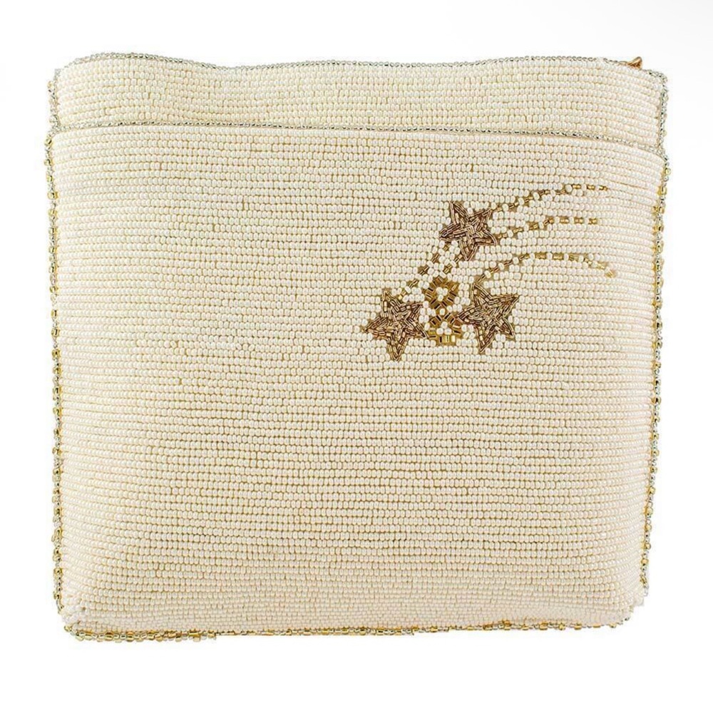 Mary Frances Toast of the Town Crossbody Handbag NWOT Bridal NYE - Picture 6 of 15